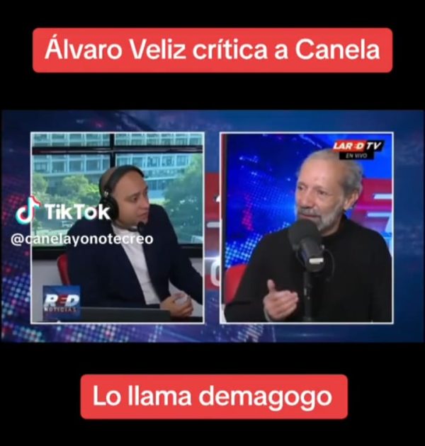 Álvaro Véliz critica a Roberto González