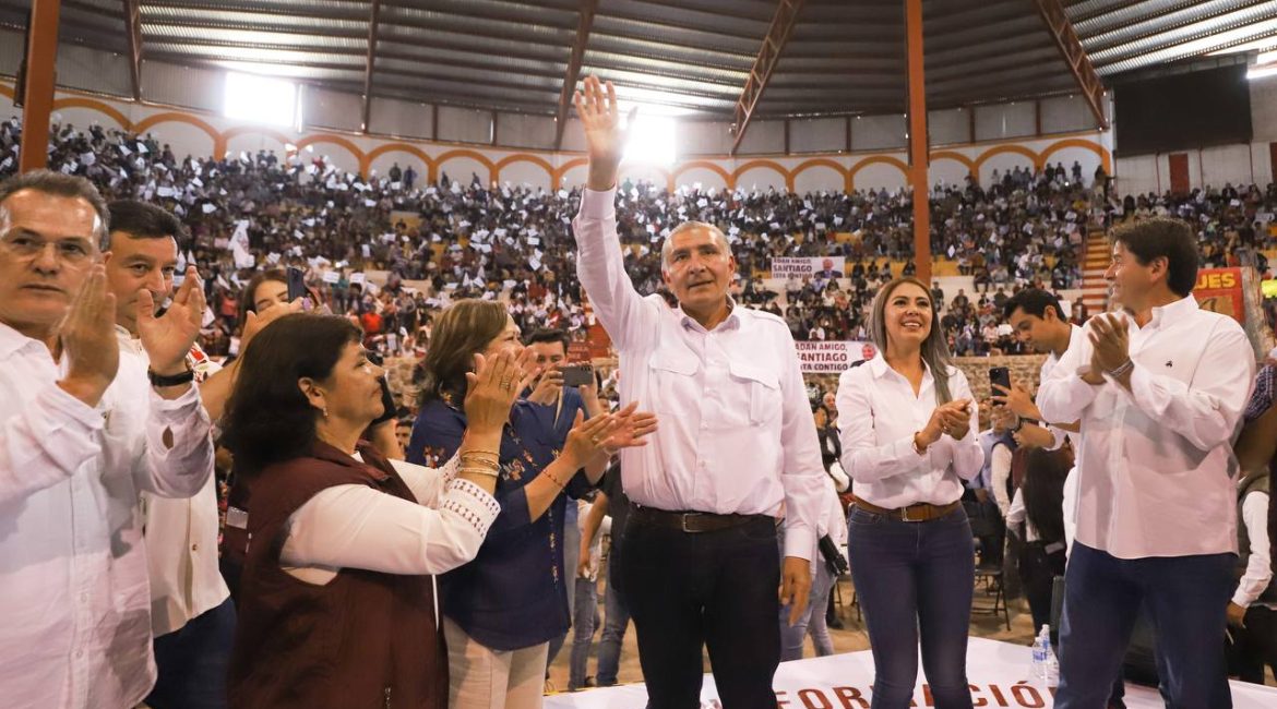 Adán Augusto en Hidalgo