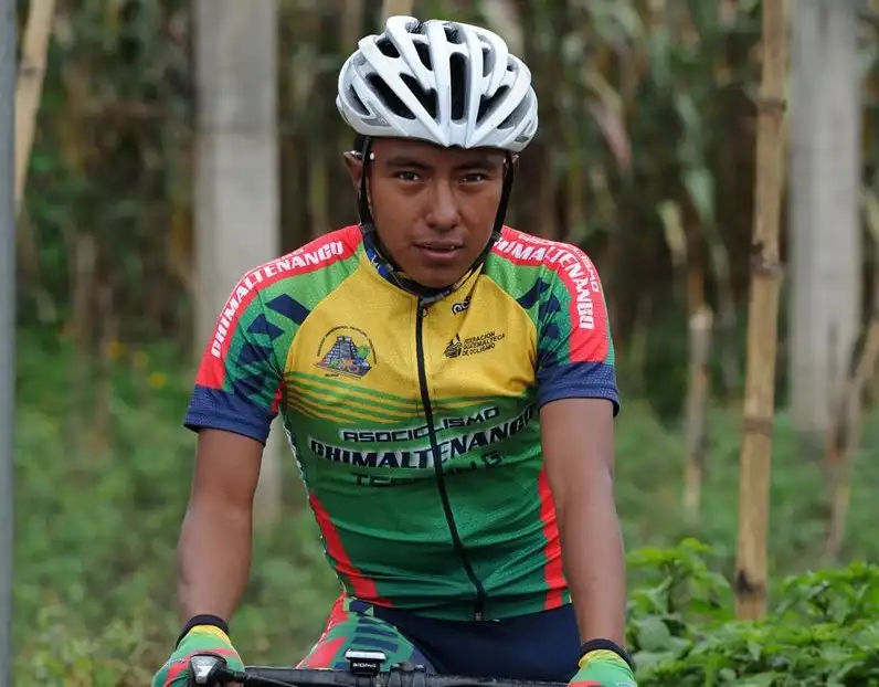 Ciclista guatemalteco Gerson Toc