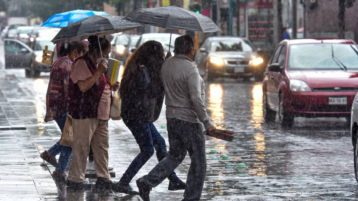 Se activa alerta amarilla por lluvias en 6 alcaldías de la CDMX
