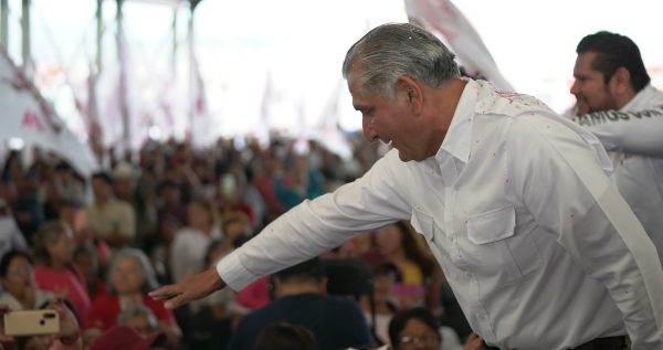 Adán Augusto en chicoloapan