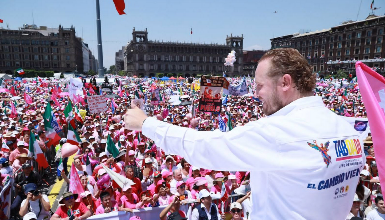 Santiago Taboada anuncia gira de cierre de campaña en Ciudad de México