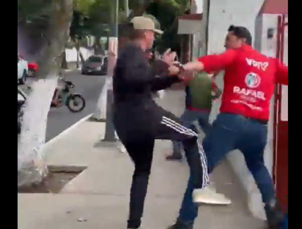 agresión a candidato de Cuajimalpa