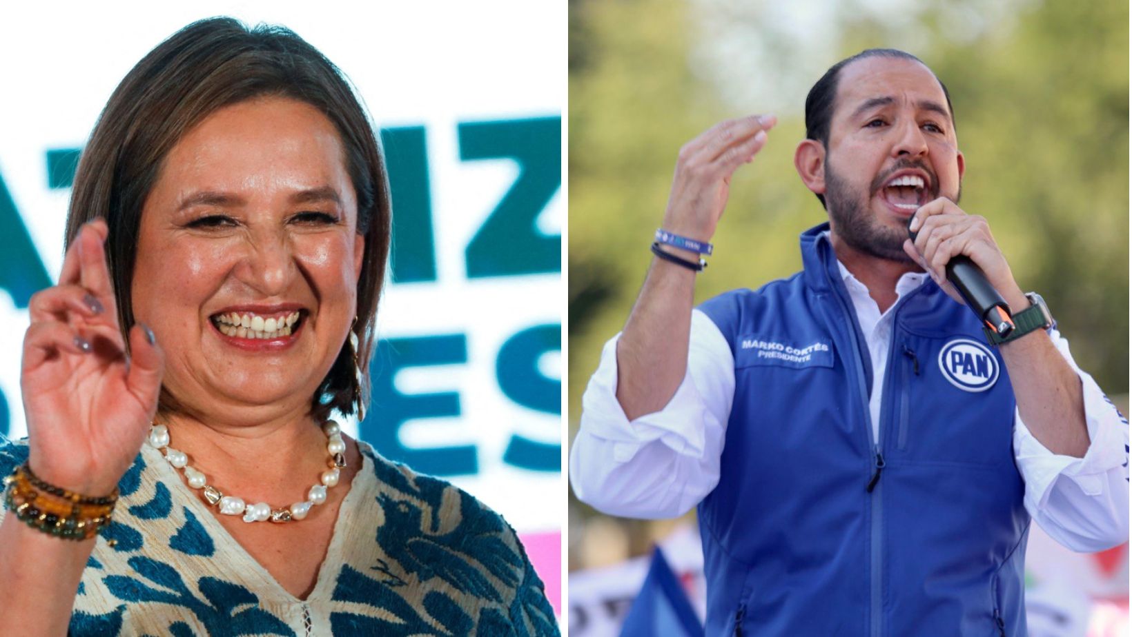 Xóchitl Gálvez y Marko Cortés: Reencuentro decisivo tras tenso momento electoral