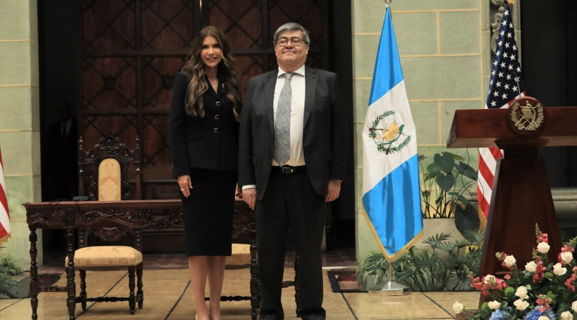 kristi noem guatemala