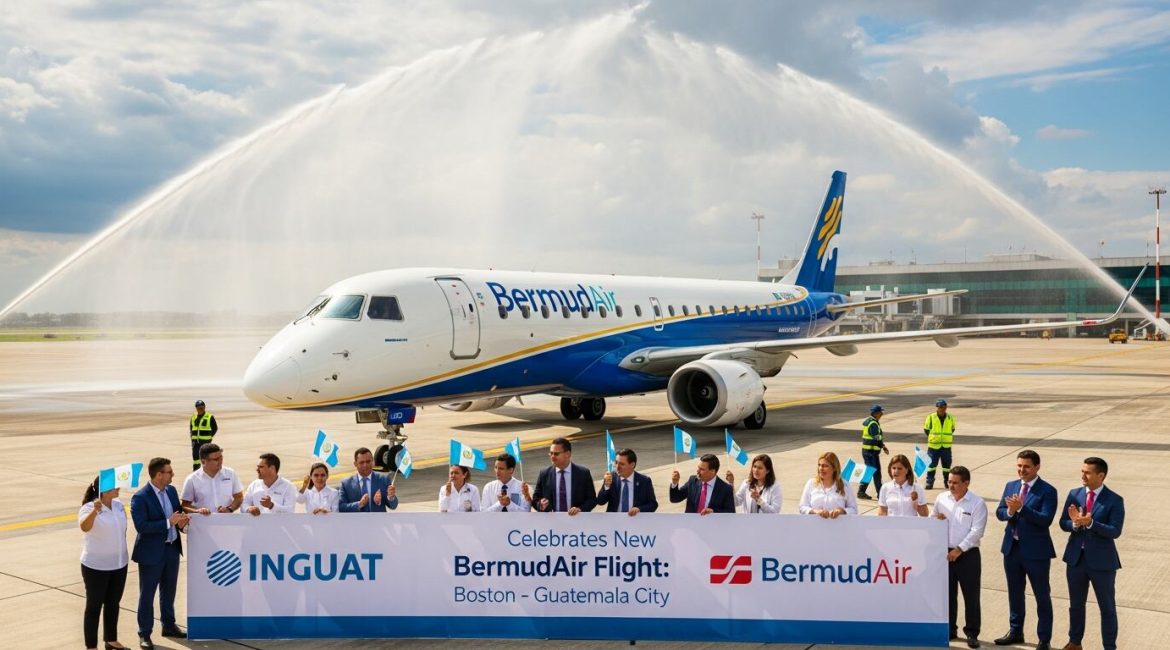 Boston se suma al mapa aéreo de Guatemala