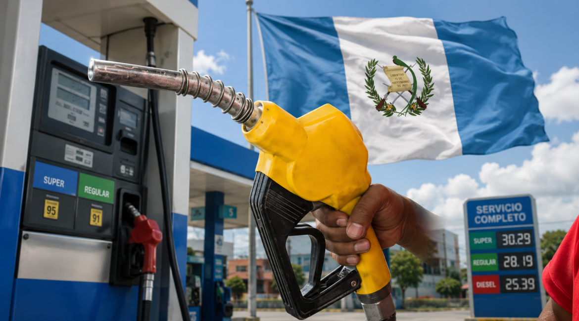 El MEM actualizó los precios de referencia de combustibles en Guatemala