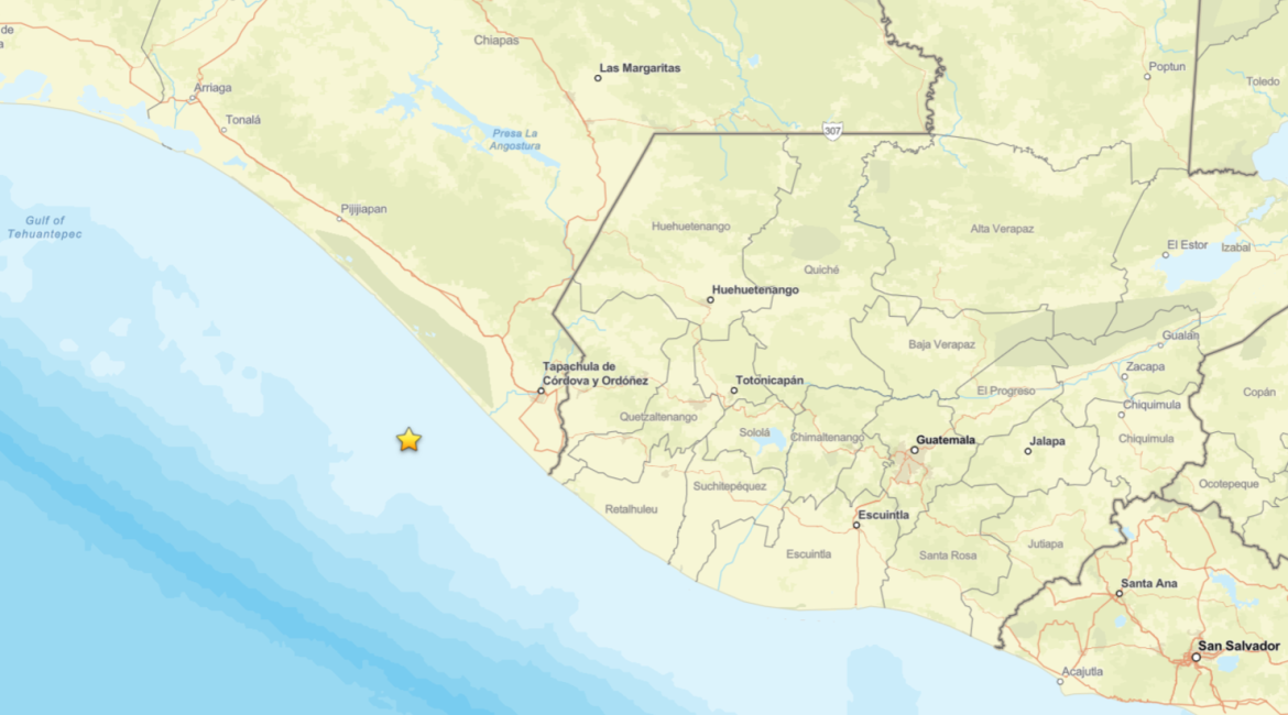 Sismo de Chiapas provoca alarma en varias zonas de Guatemala