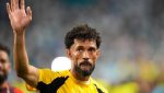 Vozinha en un partido del mundial
