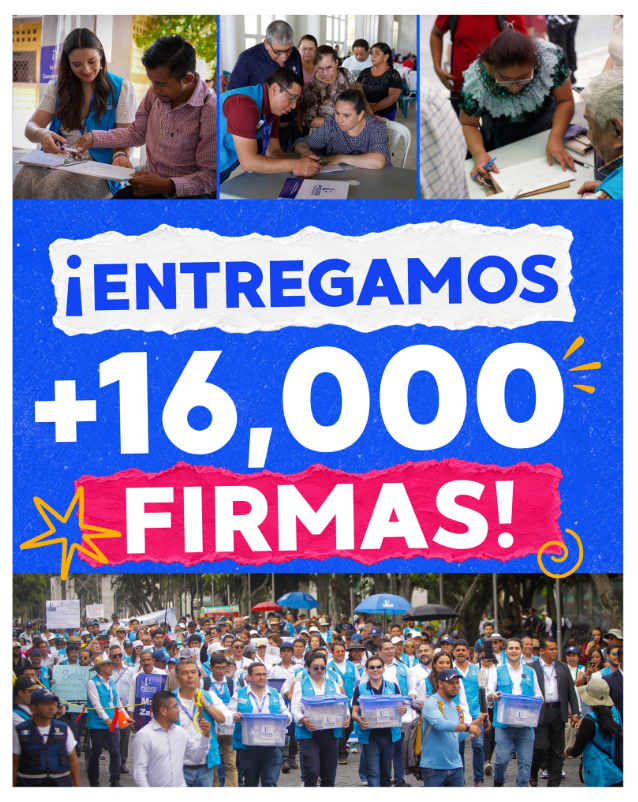 16,500 firmas fueron entregadas al Congreso por Poder Ciudadano para reformar el sistema judicial