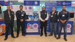 El subdirector del INSIVUMEH, Ing. Mario Mejía, y equipo técnico durante las mesas de trabajo en la Plataforma Nacional de Diálogo en Alta Verapaz.