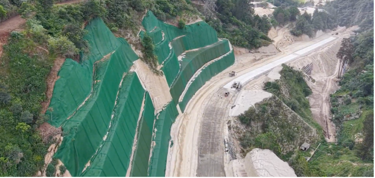 Vía CH6 Arco Norte en Chinautla se construye por etapas