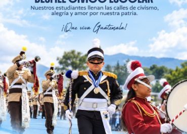 Recorrido del Desfile Cívico de Independencia en Guatemala