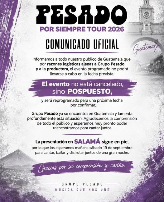 Foto: facebook Grupo Pesado