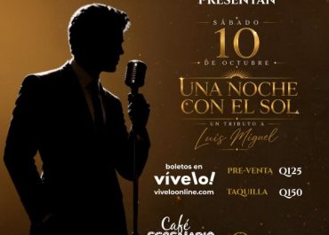 Noche de tributo a Luis Miguel en Guatemala