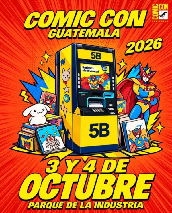 Este fin de semana llega la Comic-Con Guatemala 2026