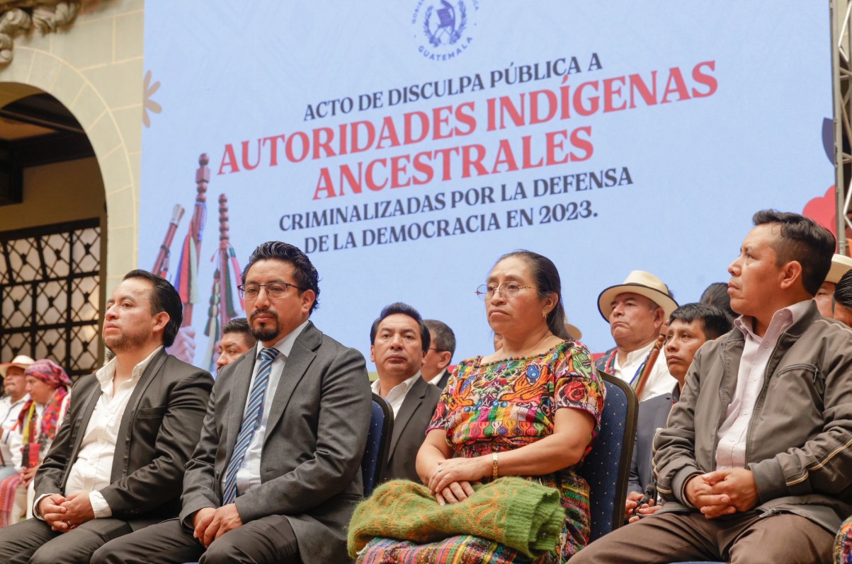 El Gobierno ofrece disculpa pública en nombre del Estado a líderes indígenas criminalizados por protestas en 2023