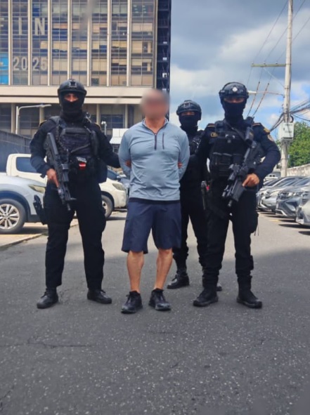 Mexicano con orden de extradición a Estados Unidos por narcotráfico es capturado en zona 10